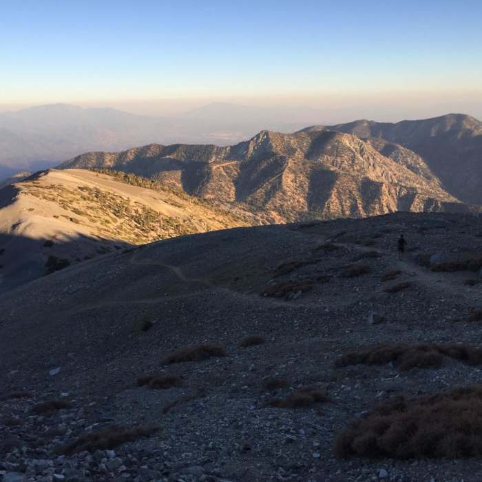 Near Bear Canyon + Baldy and Three T's