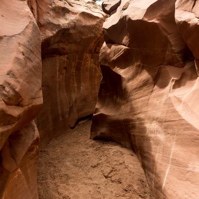 Sheets Gulch narrows Near Sheets Gulch