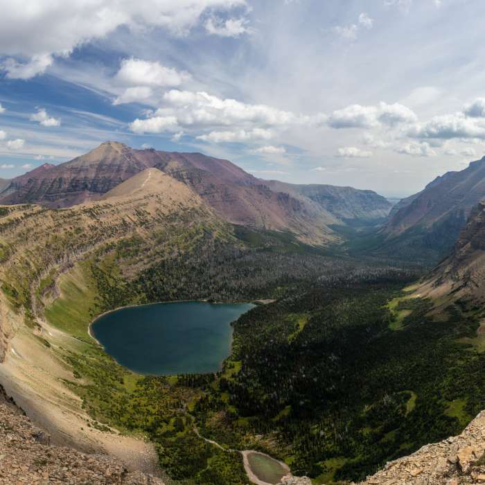 Oldman Lake Near Dawson Pass