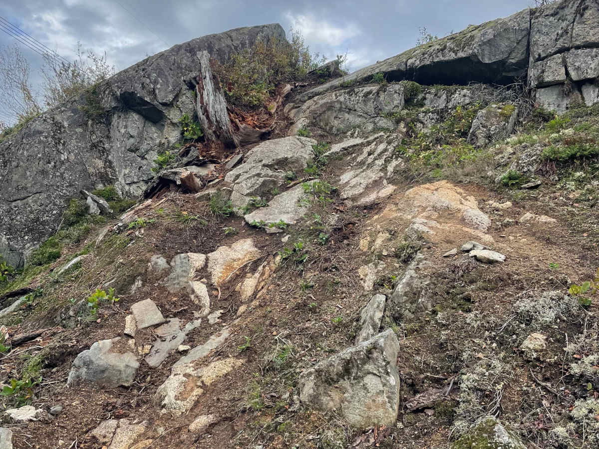 Easy of Two Hards trail photo