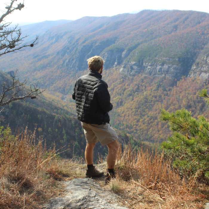 Near Table Rock near the Linville Gorge Wilderness Near Table Rock near the Linville Gorge Wilderness