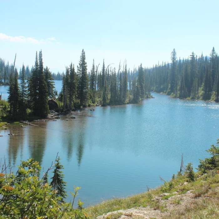 Near Crater Lake via Crater Notch Trail