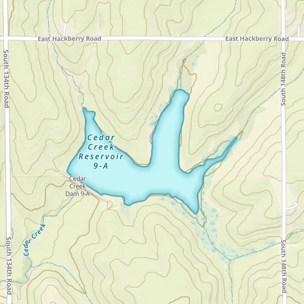 Cedar Creek Reservoir 9-A photo