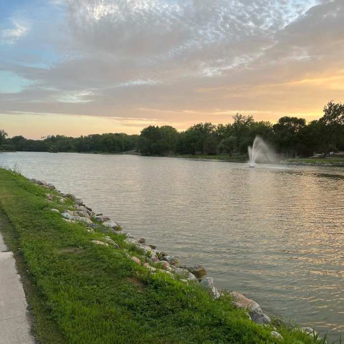 Near Koser Spring Lake Park Trail