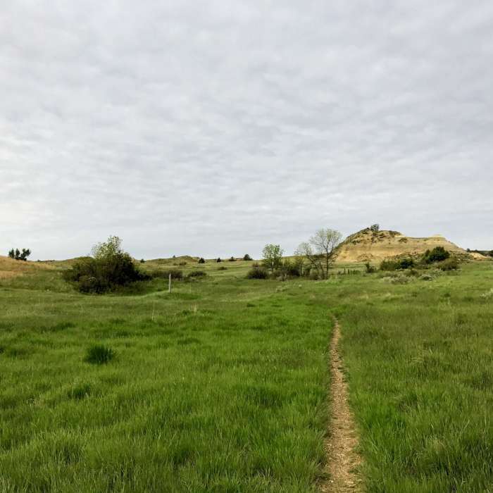 Near Devils Pass via the Maah Daah Hey Trail Near Devils Pass via the Maah Daah Hey Trail