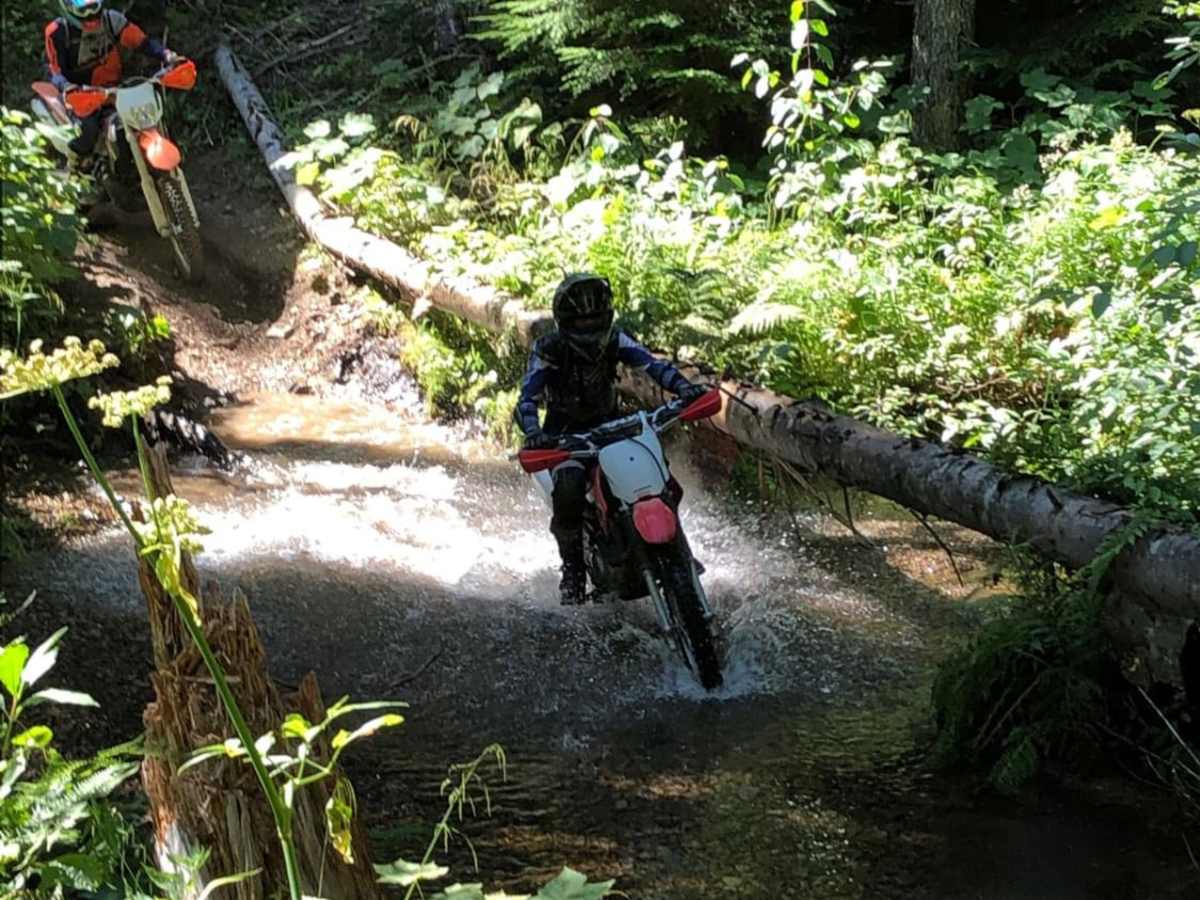 Independence Creek trail photo