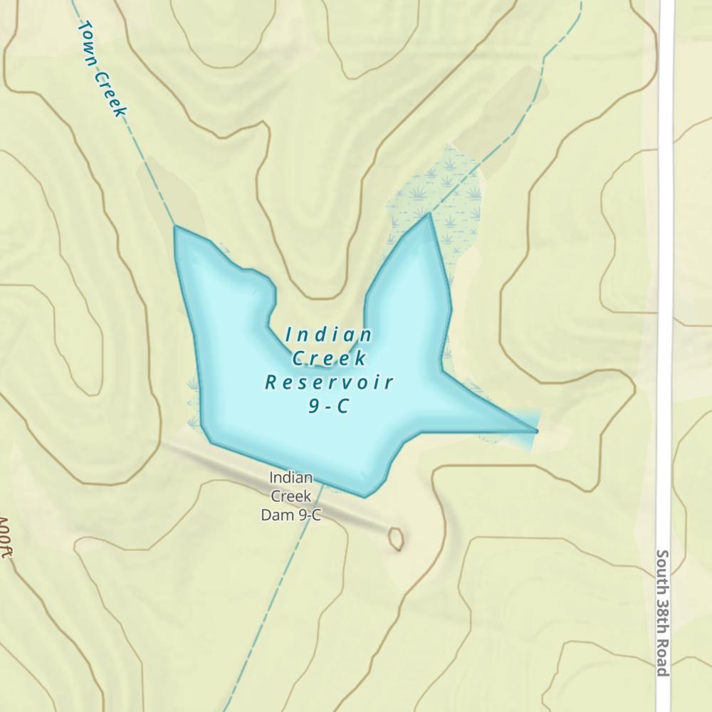 Indian Creek Reservoir 9-C photo