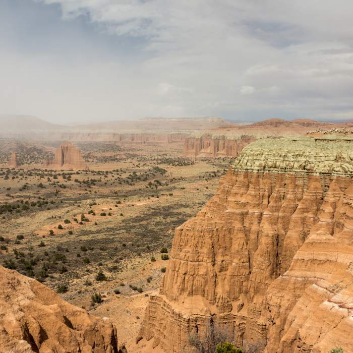 Near Upper Cathedral Valley Overlook
