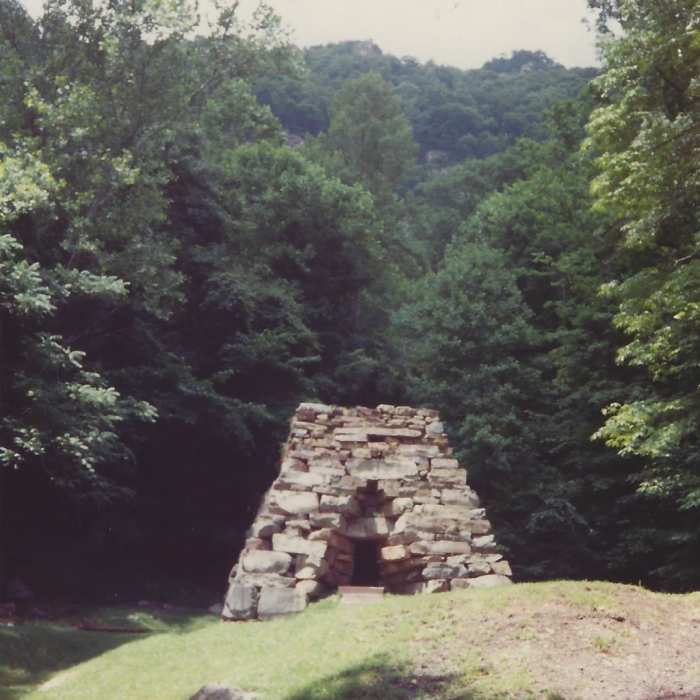 Old furnace ruins Near Tri-State Peak Loop
