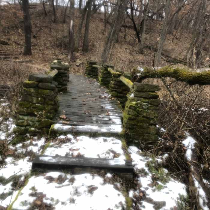 Water crossing Near Pine lake