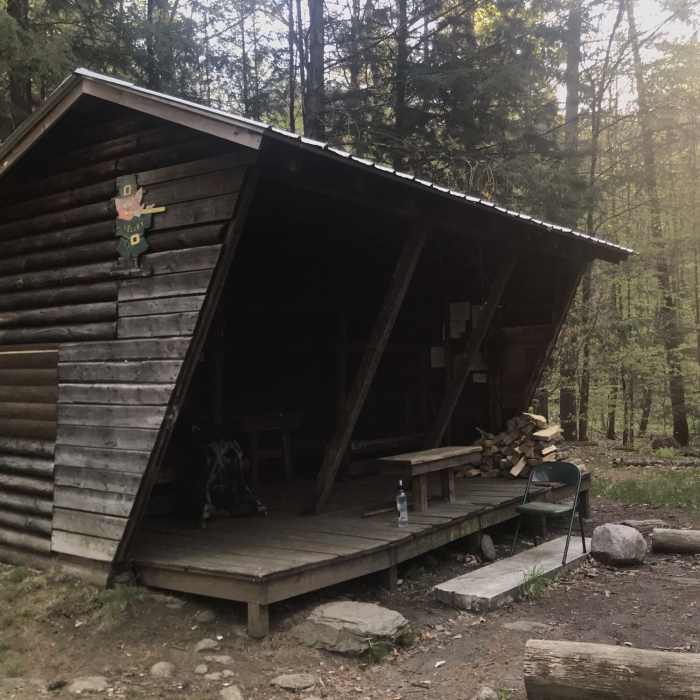 Clarendon Shelter (built 1952) Near The Long Trail (Division 5)