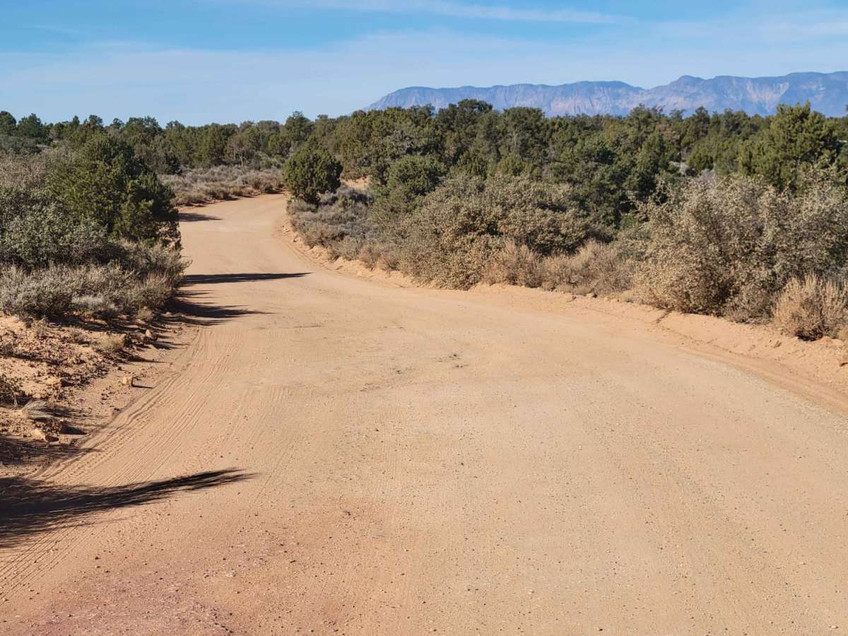 Gooseberry Mesa trail photo