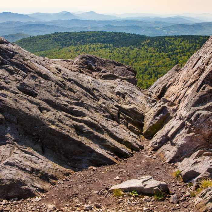 Near Grayson Highlands: A.T. - Pine Mtn Loop