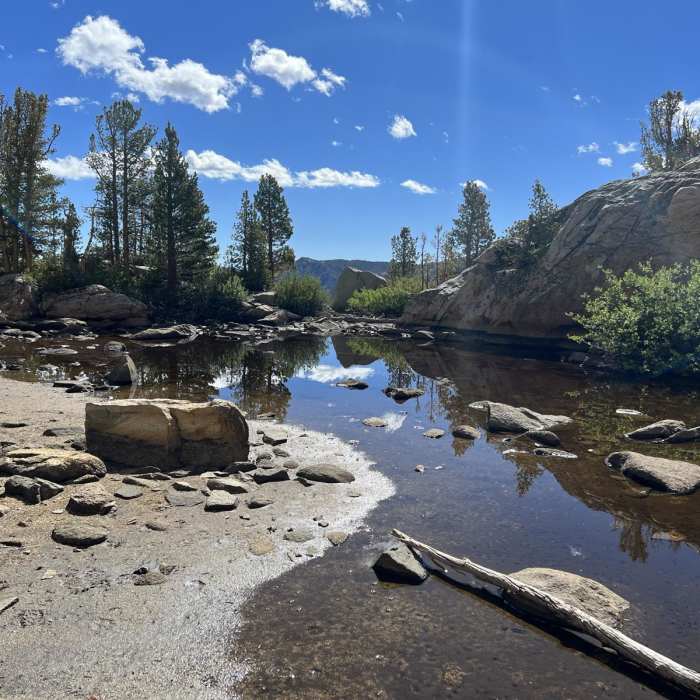 Near Lamarck Col to Piute Pass Loop