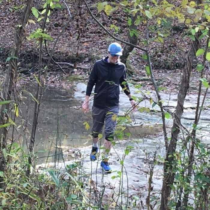One of the few creek-crossings you'll encounter on this loop! Near Wagon Wheel Trailhead Loop
