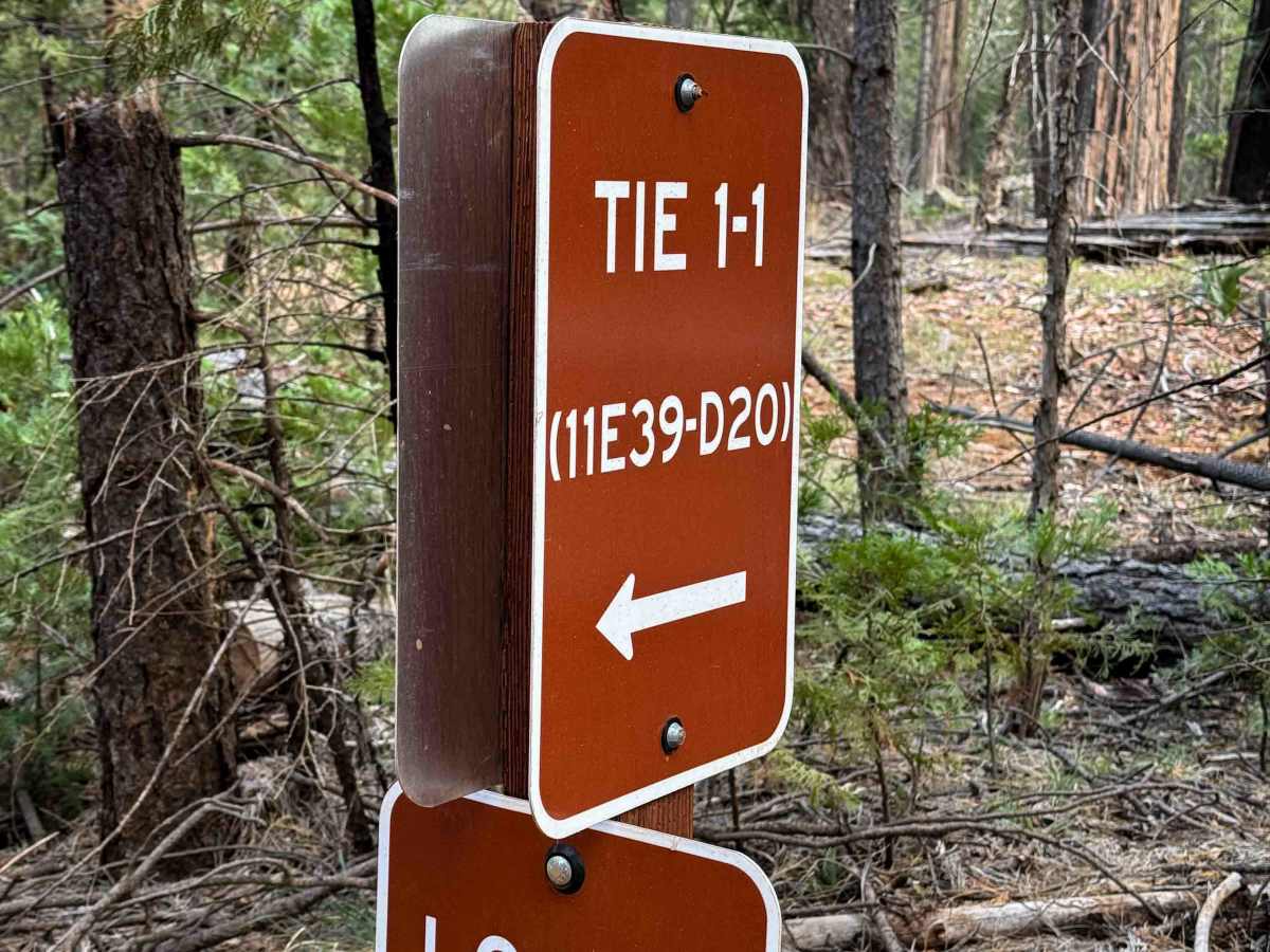 Tie 1-1 trail photo