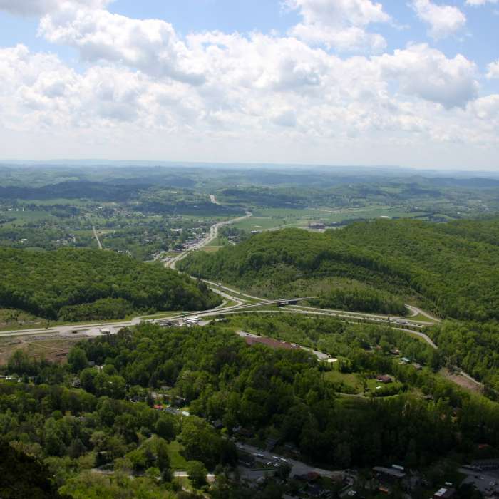 Cumberland Gap National Historical Park Near Pinnacle Overlook Out-and-Back