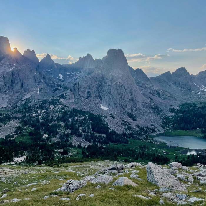 Near Wind River High Route: Section 2