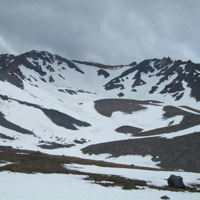 Near Mount Shasta via Avalanche Gulch Near Mount Shasta via Avalanche Gulch