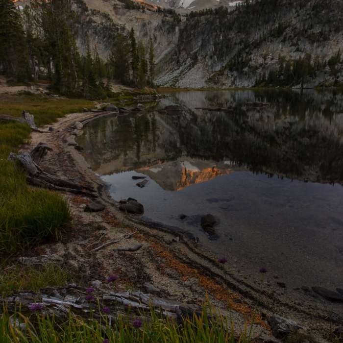 Near Mirror Lake via the East Lostine River Trail