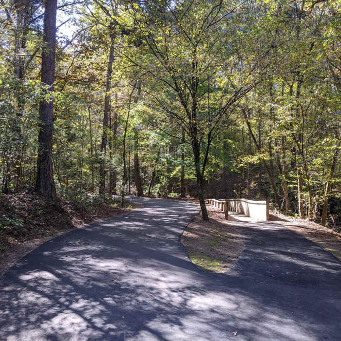 The Four Seasons Trail is ADA accessible and stroller friendly. Near McDowell Park Loop A