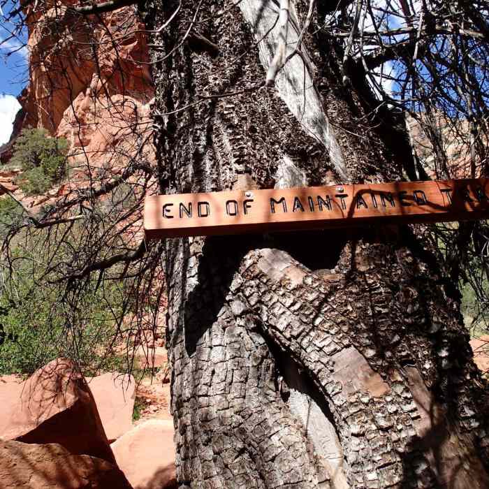 Near Fay Canyon Trail