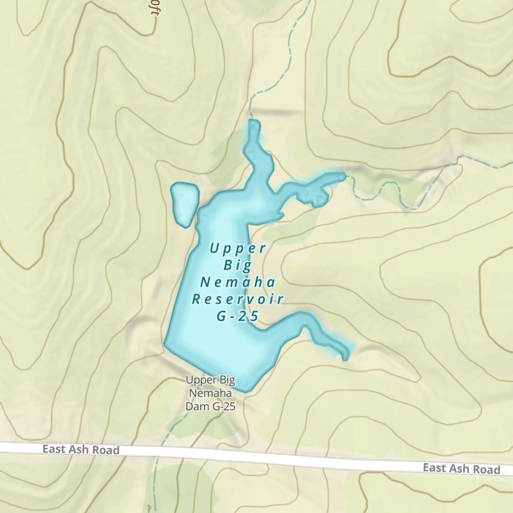 Upper Big Nemaha Reservoir G-25 photo