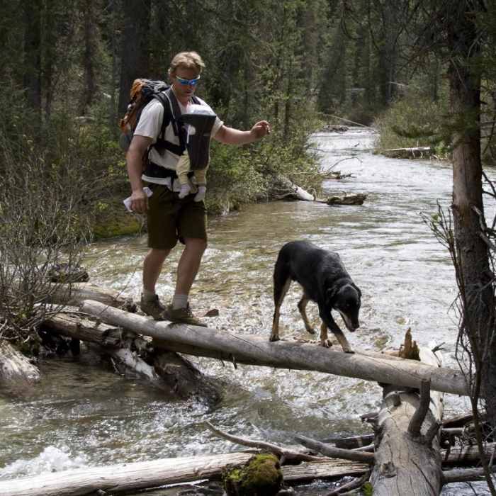Near Stanley Lake Creek + Bridal Veil Falls