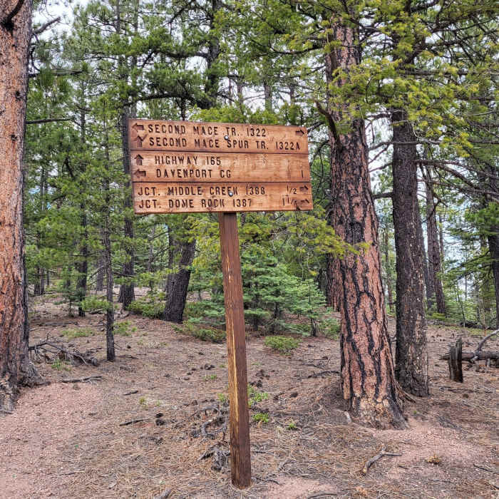 Near Second Mace Spur #1322.A