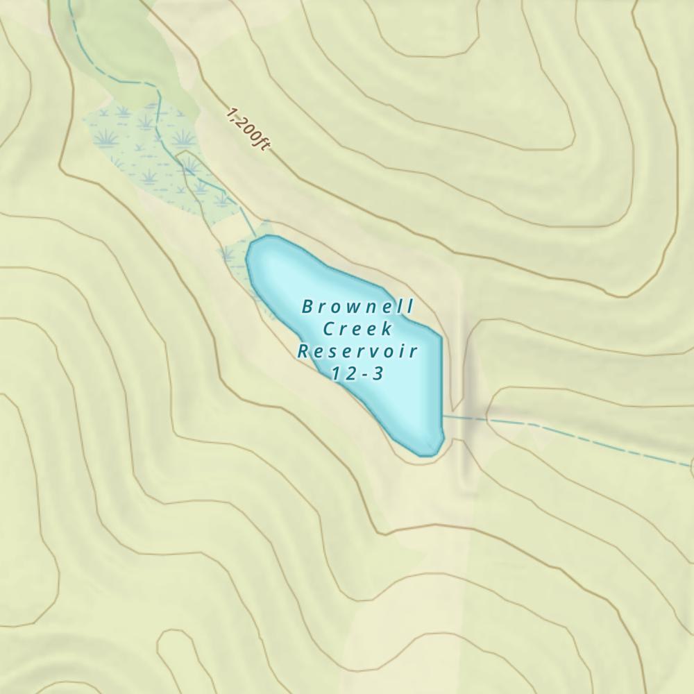 Brownell Creek Reservoir 12-3 photo