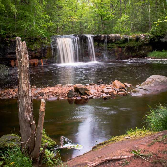 Near Wolf Creek Falls Near Wolf Creek Falls