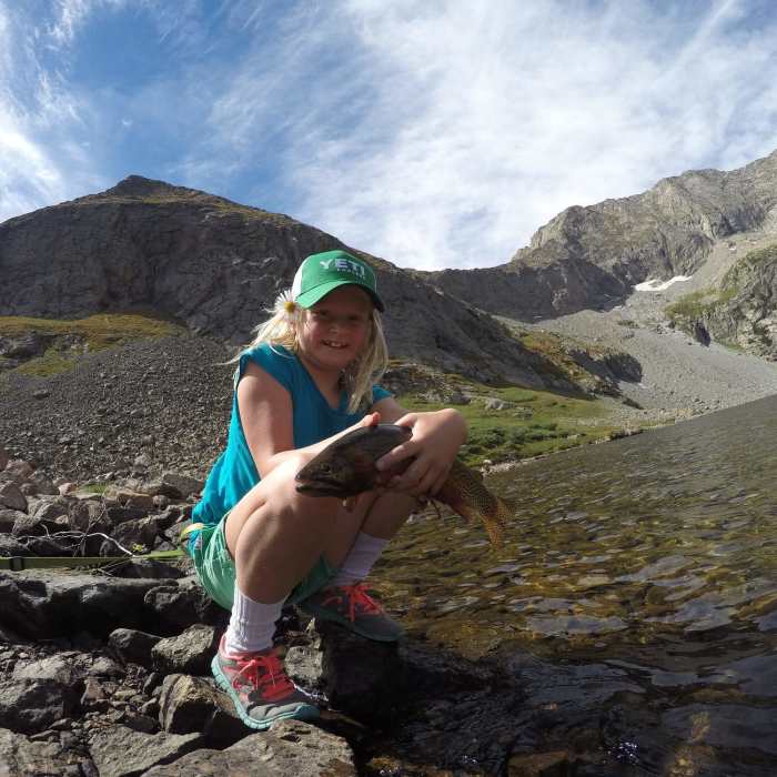 Near Music Pass Trail to Upper Sand Creek Lake
