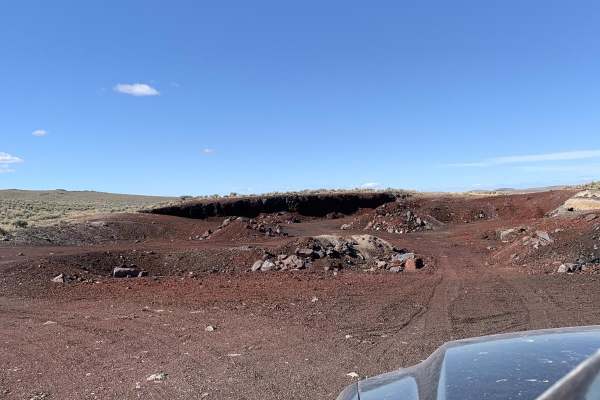 Virginia valley cinder pile