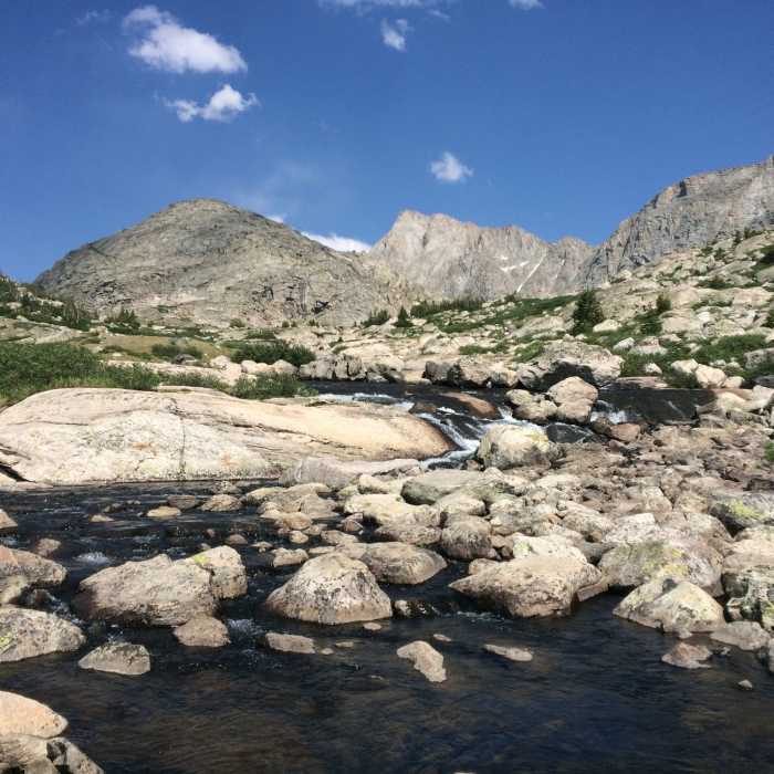 Near Titcomb Basin Trail