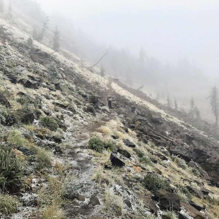 Near Bull Gap to Wrangle Gap