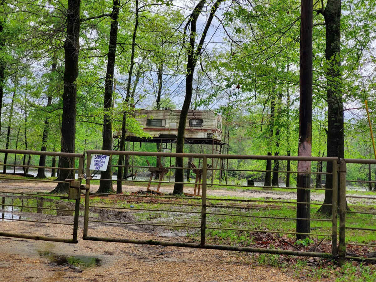 The Arkansas Overland Route - Section 10 - Old Calion Lock and Dam trail photo