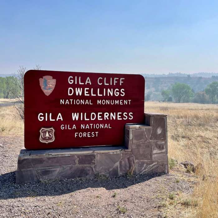 Near Gila Cliff Dwellings Hike