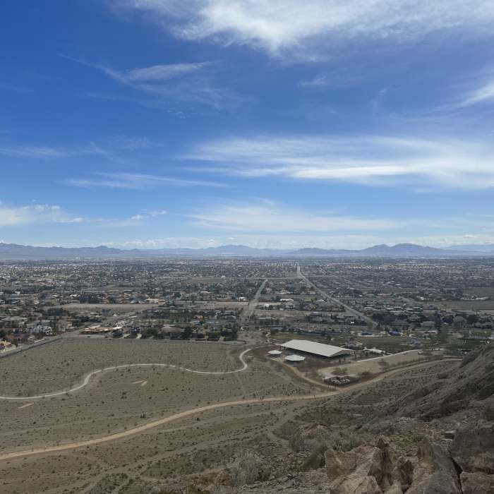 Near Lone Mountain