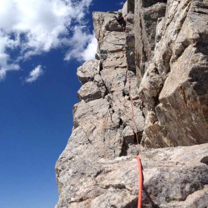 Near Grand Teton - Upper Exum Near Grand Teton - Upper Exum