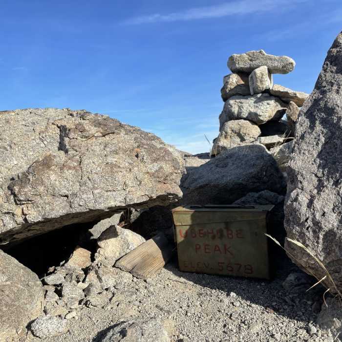 Near Ubehebe Peak Trail