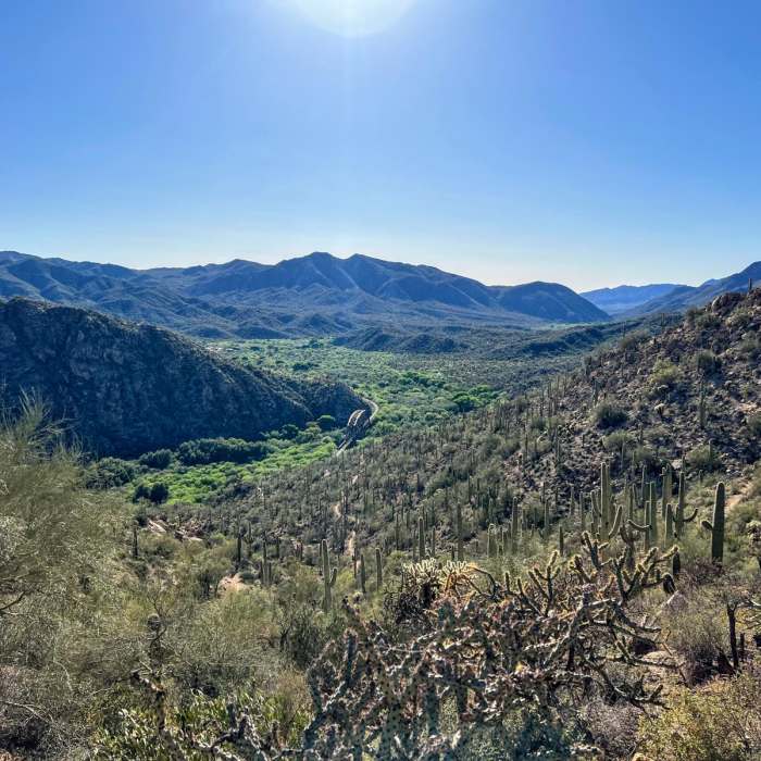 Near Arizona Trail Passage 16: Gila River Canyons