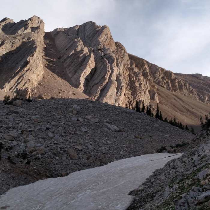 Near Fairy Lake to Sacagawea Peak