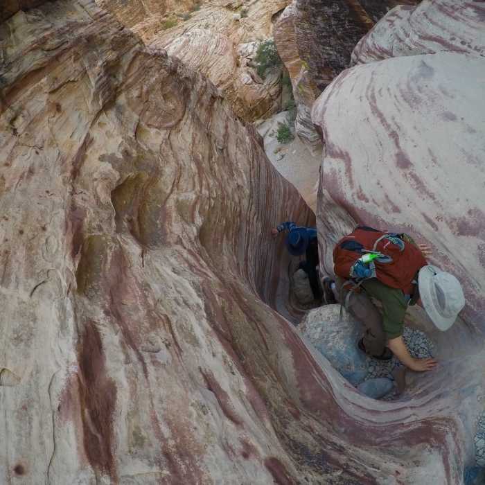 Near Calico Hills: Adventure Route