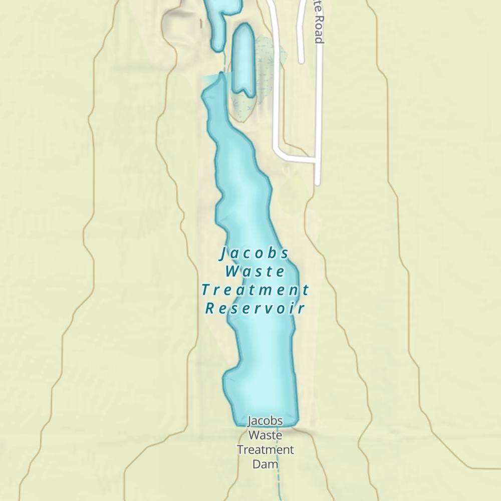 Jacobs Waste Treatment Reservoir photo