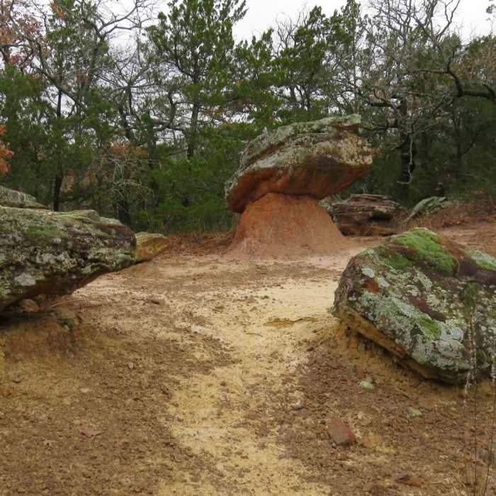 Near Cross Timbers Hiking Trail