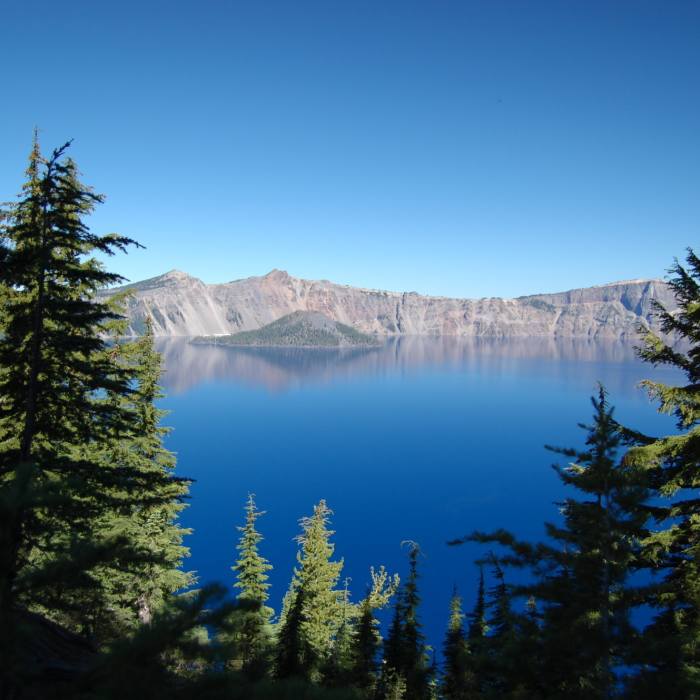 Crater Lake from Sun Notch. Near Sun Notch Trail