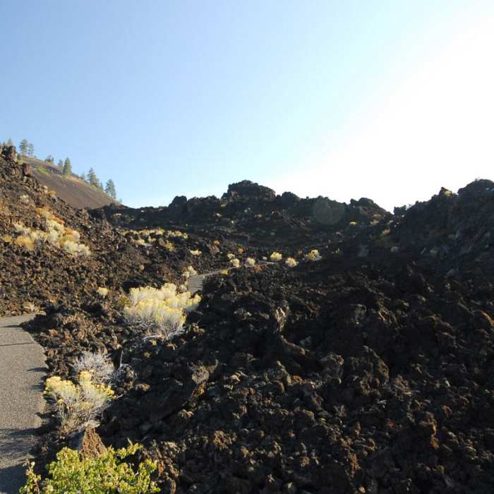 Near Lava Butte, Trail of the Molten Land