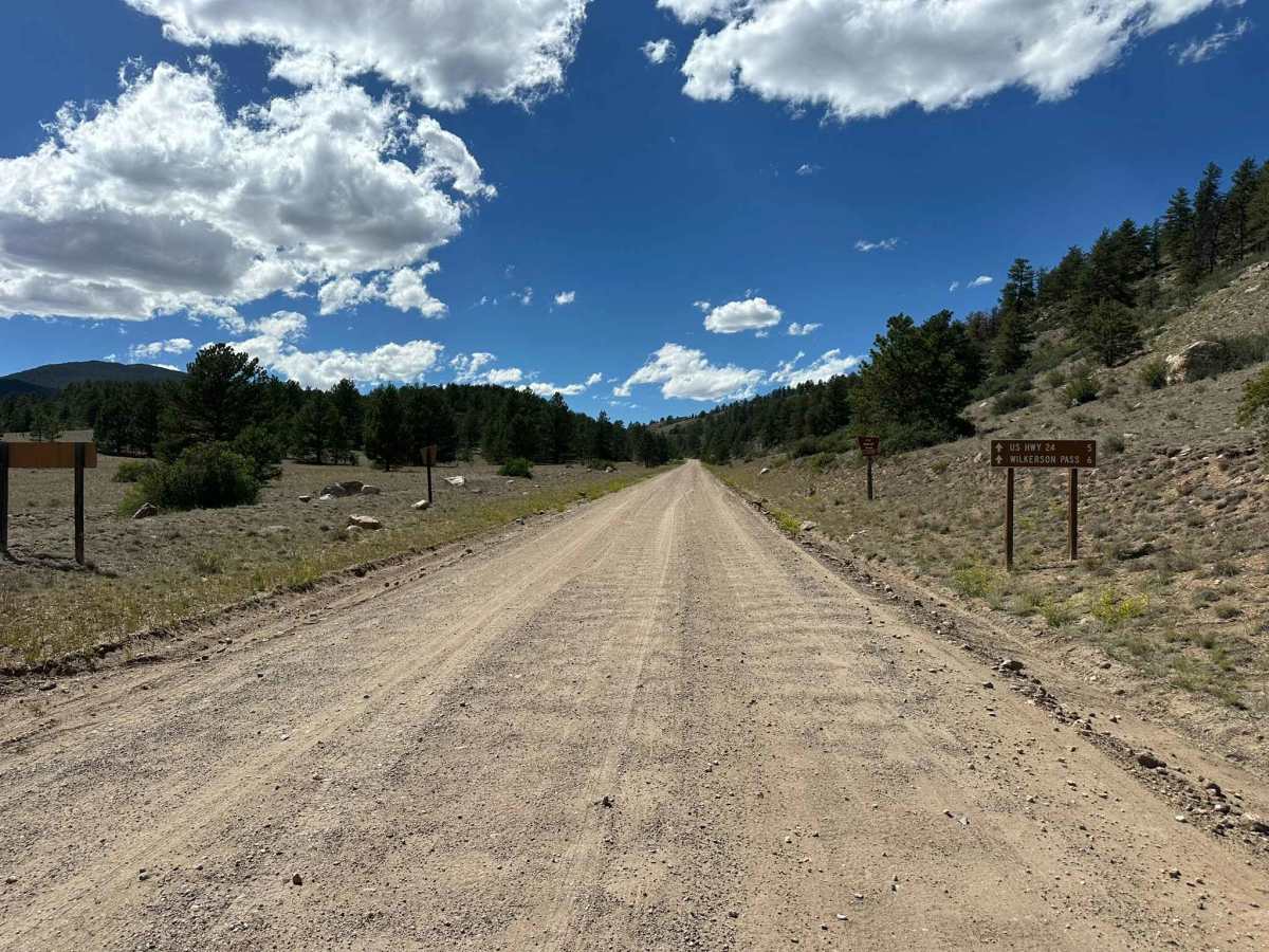 County Road 90 trail photo