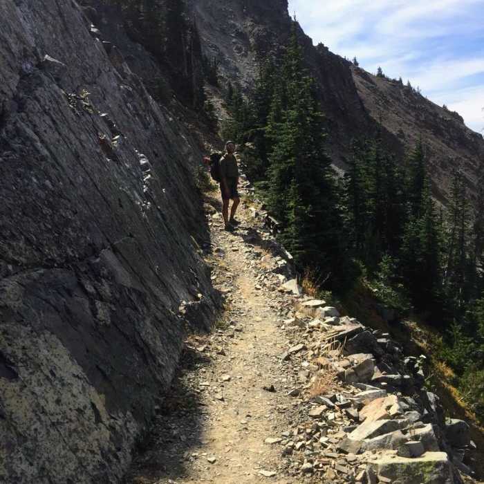 Near Pacific Crest Trail: Harts Pass to Northern Terminus