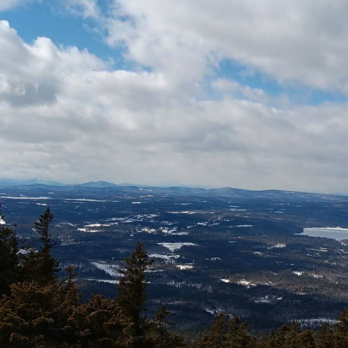 Looking North Near Winslow State Park Loop